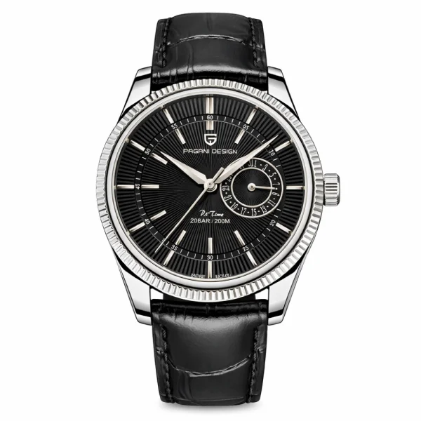 Чоловічий годинник Pagani Design PD-1689 Silver-Black фото 1